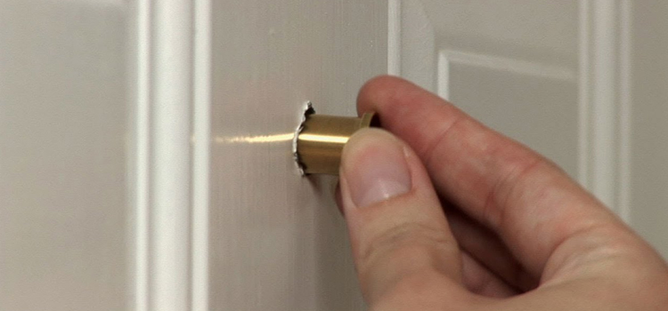 peephole door repair in Los Alamitos